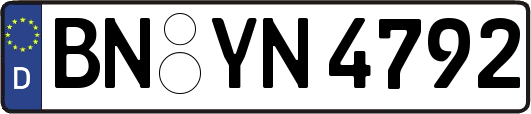BN-YN4792