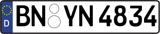 BN-YN4834
