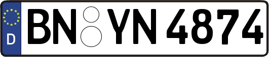 BN-YN4874