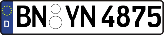 BN-YN4875