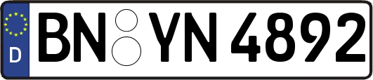 BN-YN4892