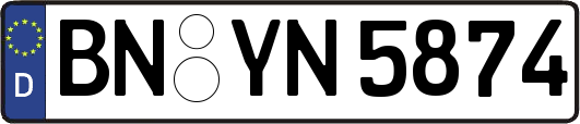 BN-YN5874