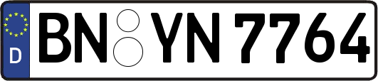 BN-YN7764