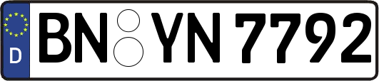 BN-YN7792