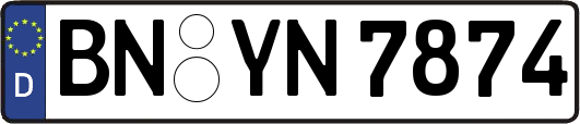 BN-YN7874