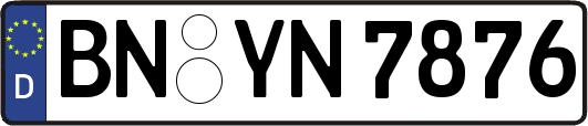 BN-YN7876