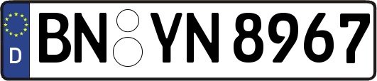 BN-YN8967