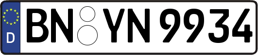 BN-YN9934
