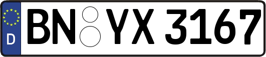 BN-YX3167