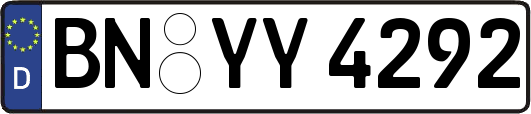 BN-YY4292