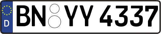 BN-YY4337