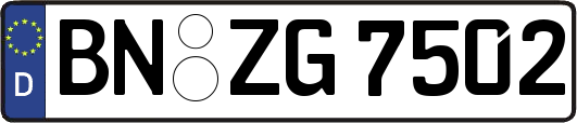 BN-ZG7502