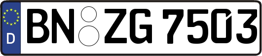 BN-ZG7503