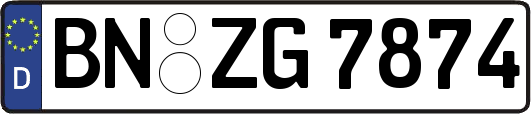 BN-ZG7874
