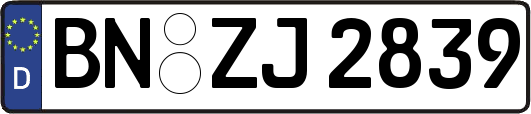 BN-ZJ2839