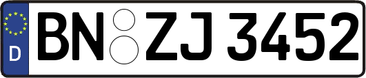 BN-ZJ3452
