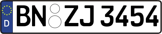 BN-ZJ3454