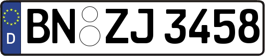 BN-ZJ3458