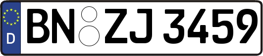 BN-ZJ3459