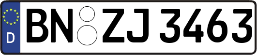 BN-ZJ3463