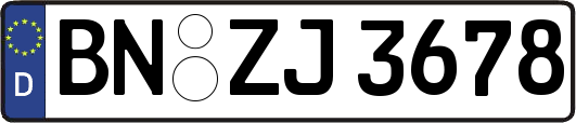 BN-ZJ3678