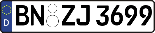BN-ZJ3699