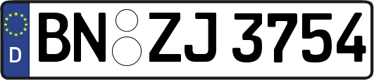 BN-ZJ3754