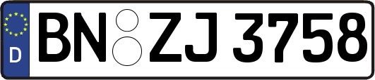 BN-ZJ3758