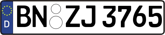 BN-ZJ3765