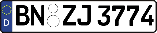 BN-ZJ3774
