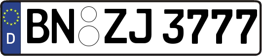 BN-ZJ3777