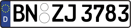 BN-ZJ3783