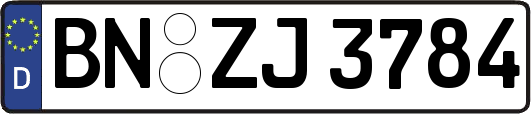 BN-ZJ3784