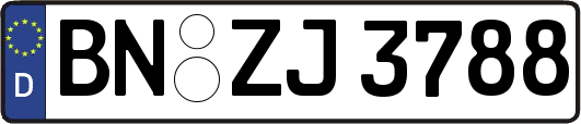BN-ZJ3788