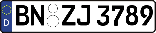 BN-ZJ3789