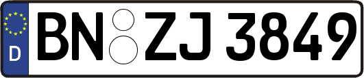 BN-ZJ3849