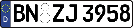 BN-ZJ3958