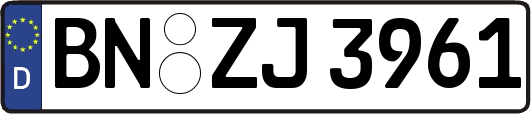 BN-ZJ3961