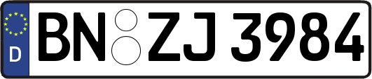 BN-ZJ3984