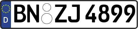 BN-ZJ4899