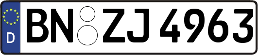 BN-ZJ4963