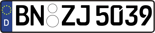 BN-ZJ5039