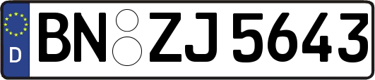 BN-ZJ5643