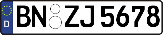 BN-ZJ5678
