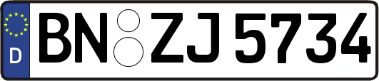 BN-ZJ5734