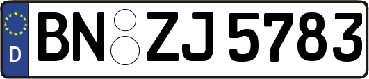 BN-ZJ5783