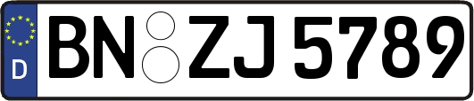 BN-ZJ5789