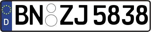 BN-ZJ5838