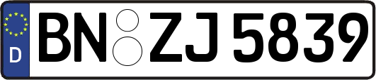 BN-ZJ5839