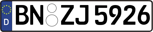 BN-ZJ5926